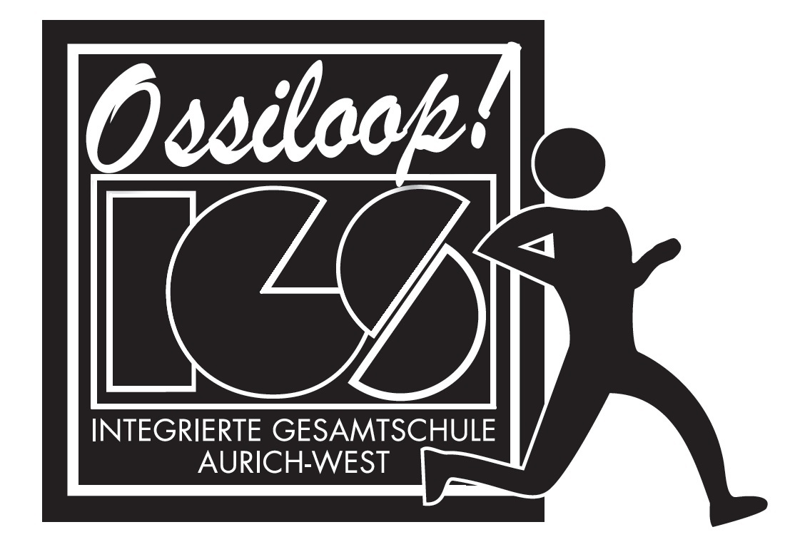 Logo IGS Aurich West Ossiloop Brust NEU